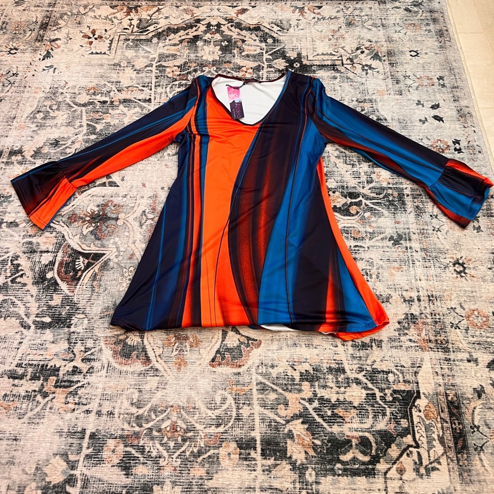 Azalea Women’s top cotton satiny mix.